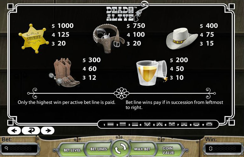 Dead Or Alive — base game