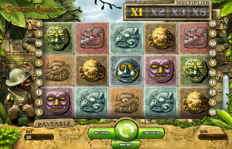 Gonzo’s Quest — base game