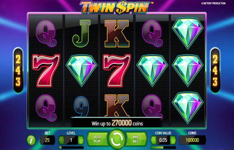 Twin Spin — base game