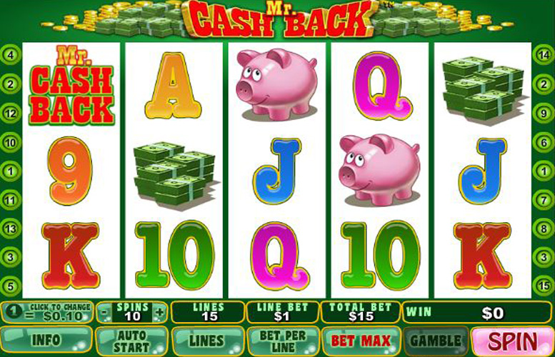 Mr Cash Back — base game