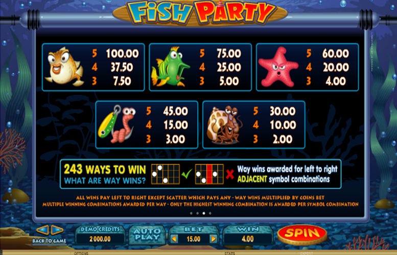 Fish Party — base game