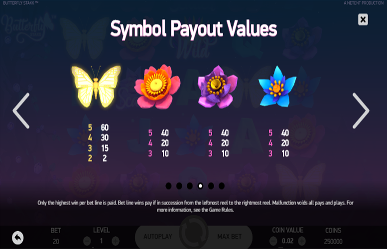 Butterfly Staxx — base game
